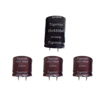 Snap in Aluminum Electrolytic Capacitor 105c Tmce18-17